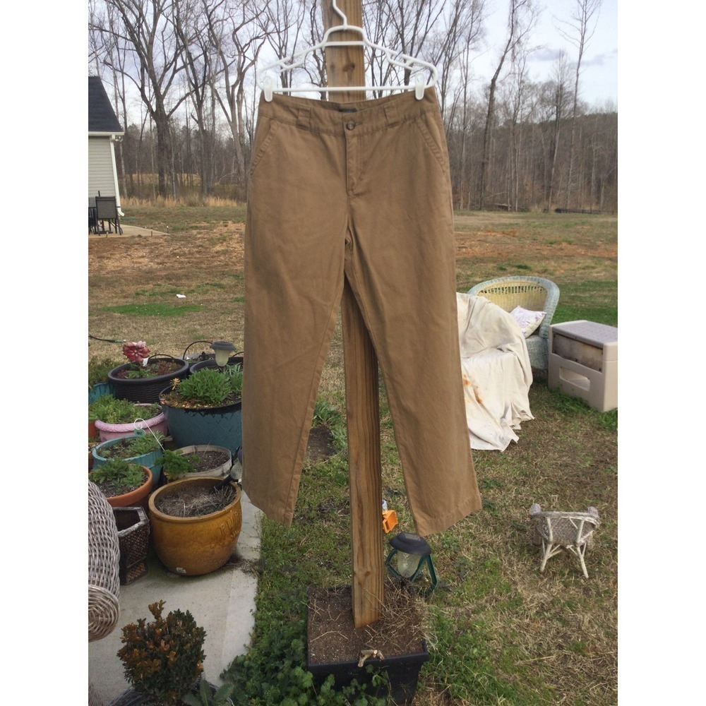 Cabela’s womens pants 12‎ khaki tan beige hiking camping outdoors light brown